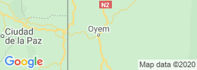 Oyem map